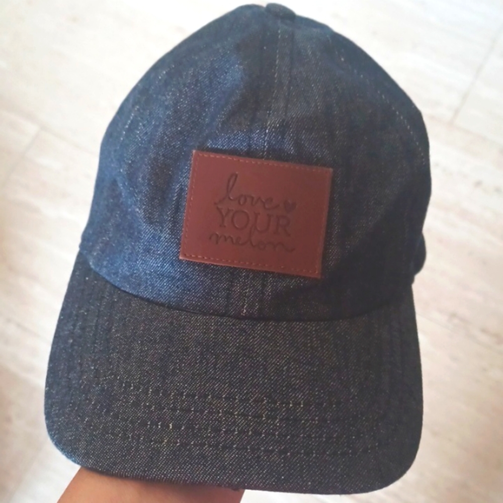 Love Your Melon Denim Blue Adjustable Cap